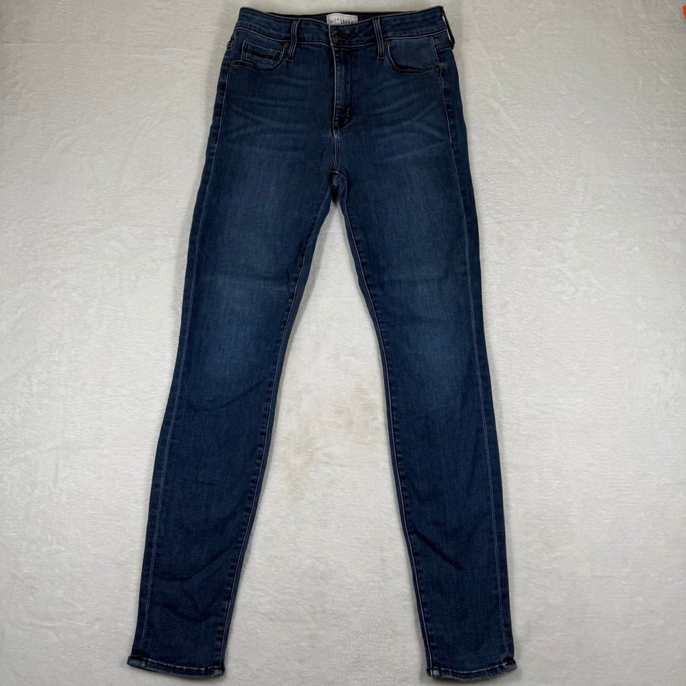 Parker Smith Womens Skinny Jeans Size 29‎ Dark Indigo High Rise Made in USA